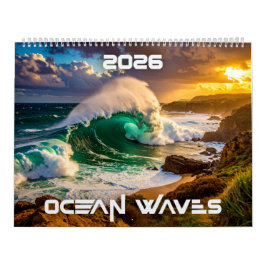 CALENDRIER VAGUES OCÉAN - 2026 -