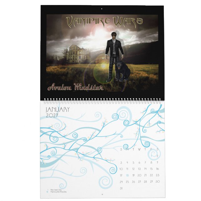 Calendrier Vampire Calander (Jan 2027)