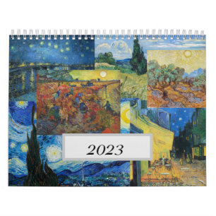 Calendrier Van Gogh - 12 mois, 12 tableaux