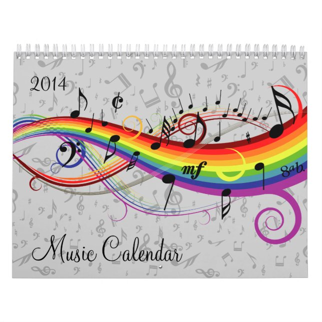 Calendrier variable de musique d'année (Protection)