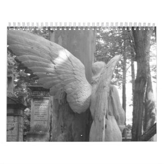 Calendrier Varsovie en noir et blanc