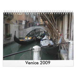 Calendrier Venise 2009 éternel