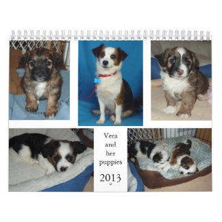 Calendrier Vera et ses chiots