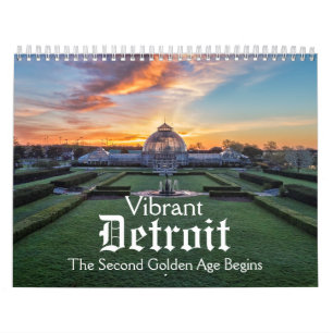 Calendrier vibrant de Detroit