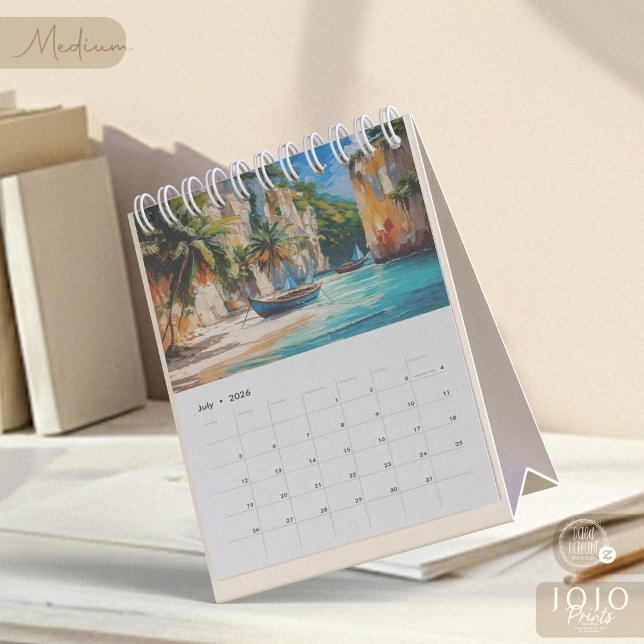 Calendrier Vibrant Impasto Art Calendar 2026 (Vibrant Impasto Art Calendar 2026)