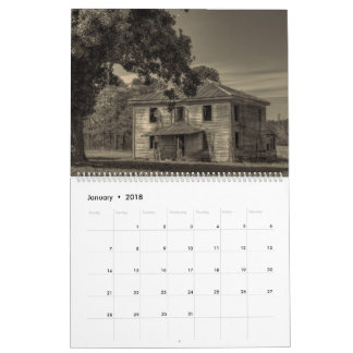 Calendrier Vieux choses, abandon, et délabrement : Volume 2