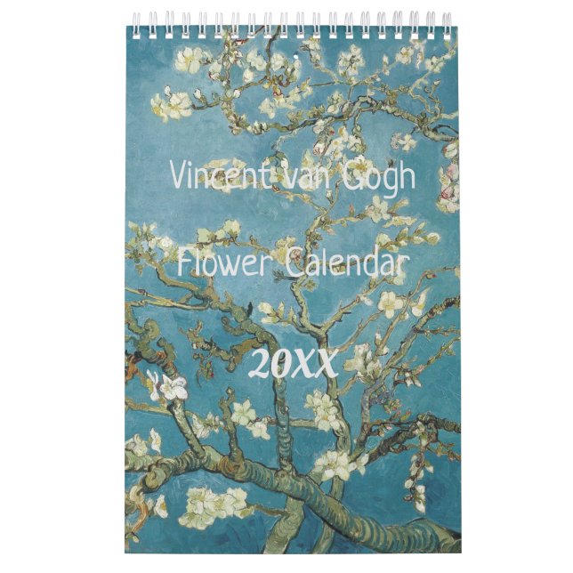 Calendrier Vincent van Gogh Flowers (Protection)