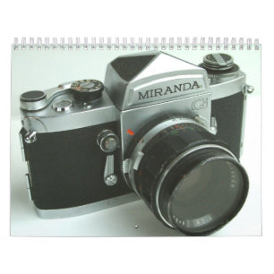 Calendrier vintage 2013 d'appareil-photo de