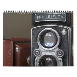 Calendrier vintage 2014 d'appareils-photo