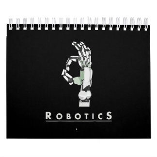 Calendrier Vintage Robotique Main Robotique Amour Dons-Cadeau
