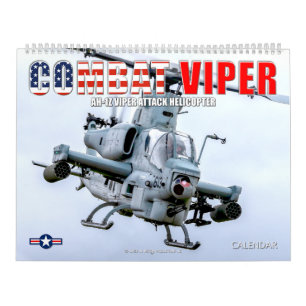 Calendrier VIPER DE COMBAT - Hélicoptère d'attaque VIPER AH-1