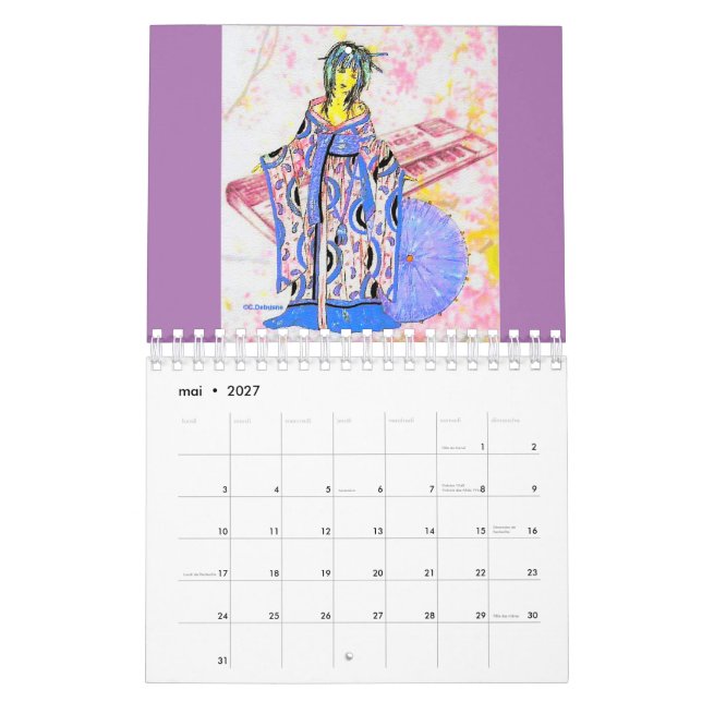 CALENDRIER VISUAL KEI (Mai 2027)