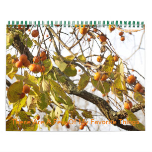 Calendrier Voici Quelques-Uns De Mes Choses Préférées Cale