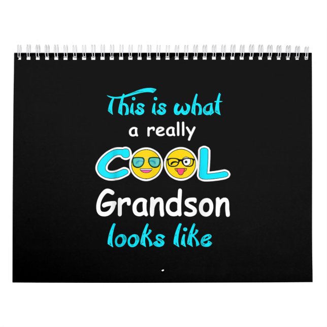 Calendrier Voilà À Quoi Ressemble Grandson Vraiment Cool (Protection)