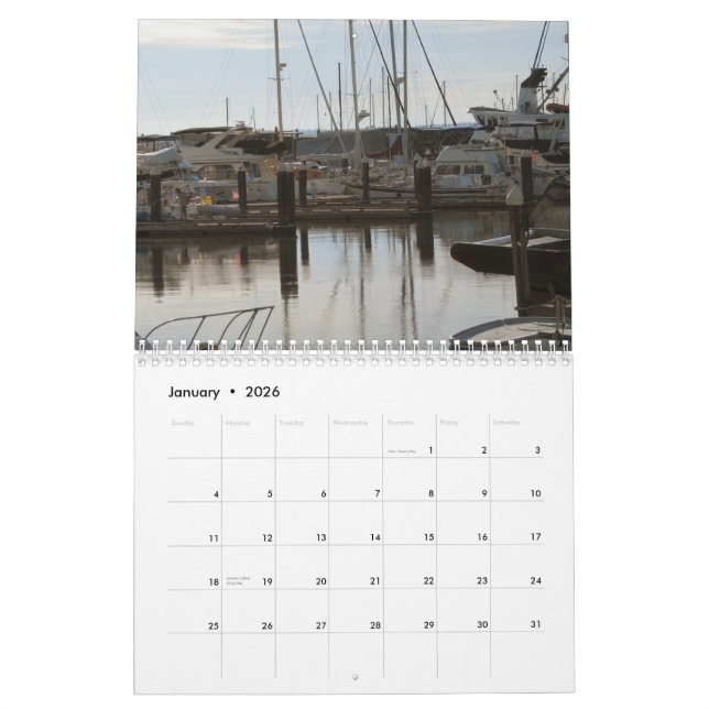 Calendrier Voiliers du nord-ouest Pacifiques (Jan 2026)