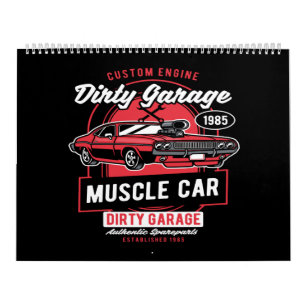 Calendrier voiture de garage sale