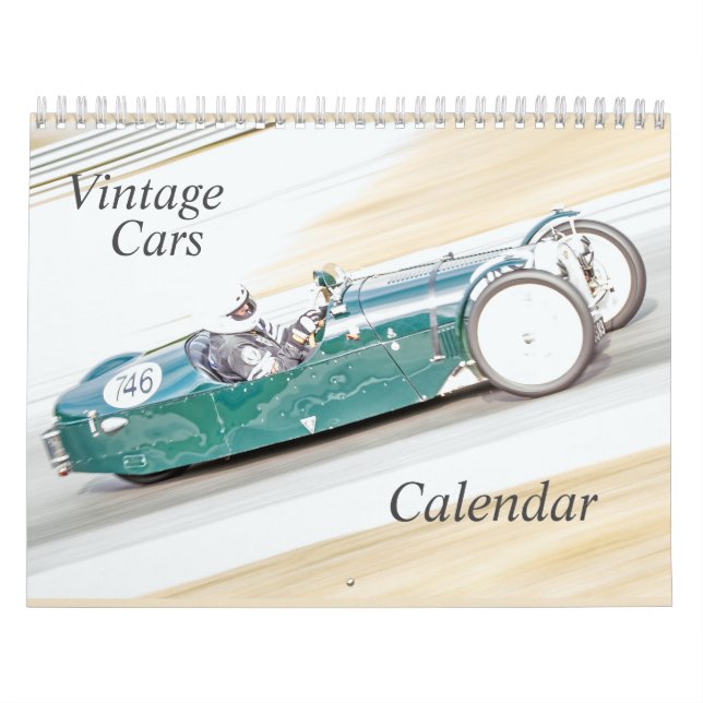 Calendrier Voitures anciennes (Protection)