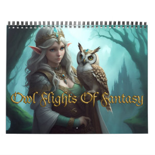 Calendrier Vols De Chouette D'Imaginaire