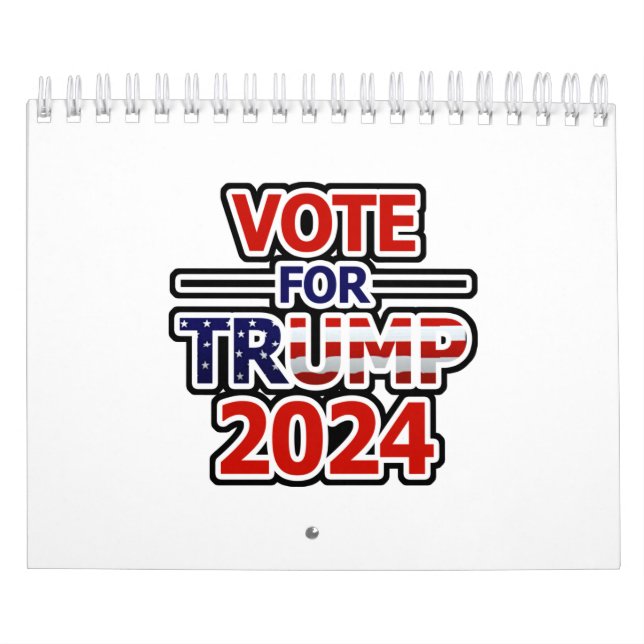 Calendrier Vote for Trump 2024 (Protection)