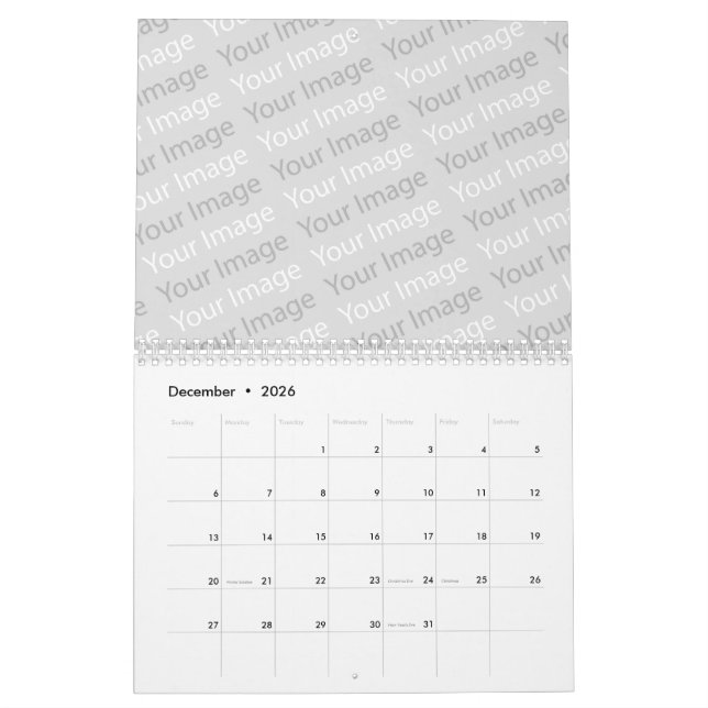 Calendrier Votre image (Dec 2026)