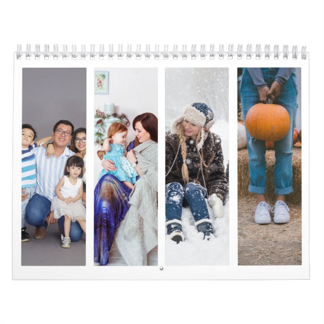 Calendrier Votre Mois Photo Par Mois Personnalisé (Protection)