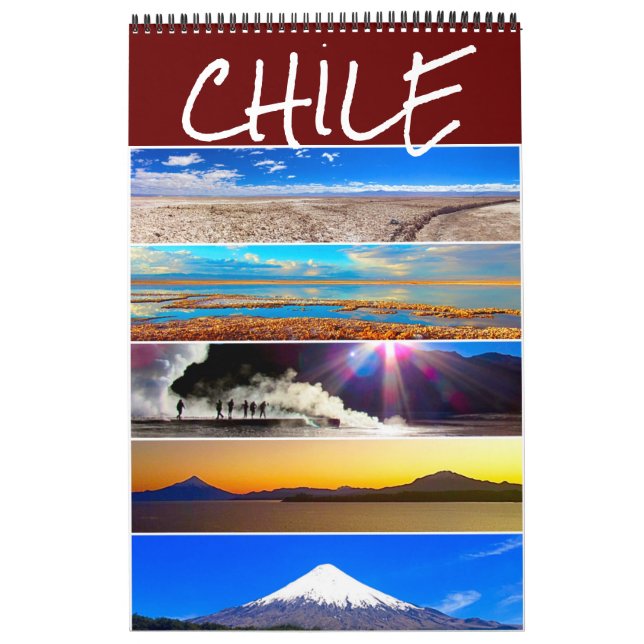 Calendrier voyage au chili 2025 (Protection)