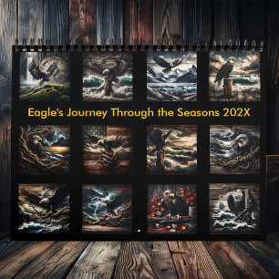 Calendrier Vue de l'aigle : Un voyage à travers les saisons 2