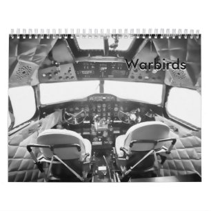 Calendrier Warbirds - avion de la deuxième guerre mondiale