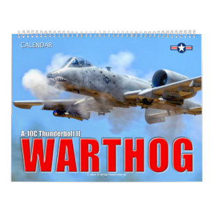 Calendrier WARTHOG - Thunderbolt II A-10C