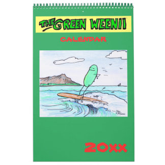 Calendrier Weenii 2020 Vert