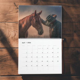 Calendrier Western Cowboy