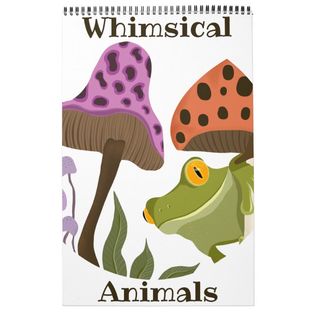 Calendrier Whimsical Animals 2025 (Protection)