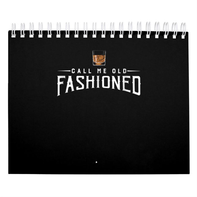 Calendrier Whiskey Calls Me Old Fashioned (Protection)