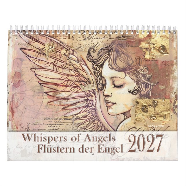 Calendrier Whispers of Angels – Murmures des anges 2027 (Protection)