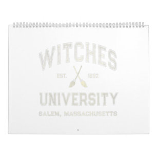Calendrier Witch Witches Université Salem Massachusetts Wicca