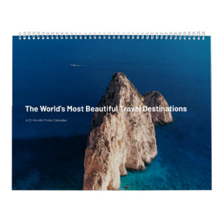 Calendrier World’s Most Beautiful Scenic Travel Destinations