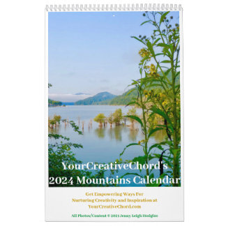 Calendrier YourCreativeChord Mountains 2024