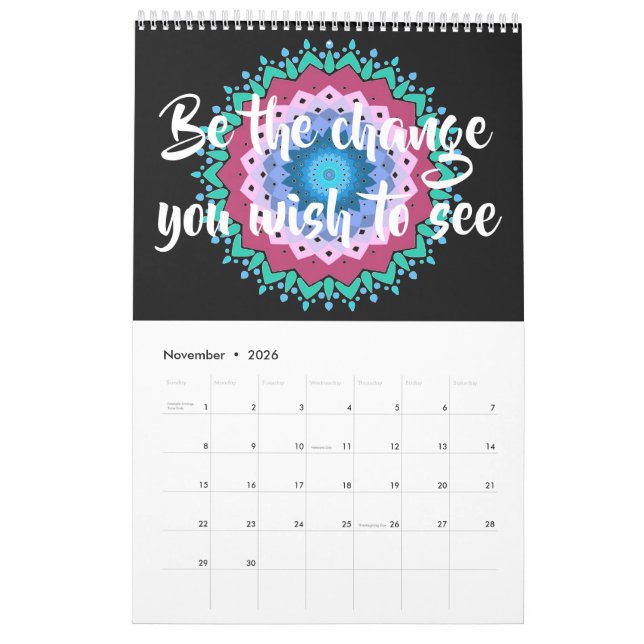 Calendriers 2020 (Nov 2026)