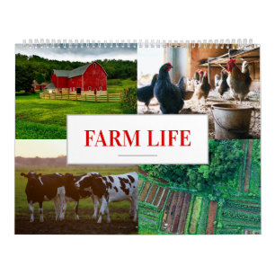 Calendriers agricoles Accueil Wall Farm Life