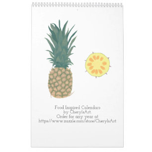 Calendriers inspirés de la nourriture, choisissez