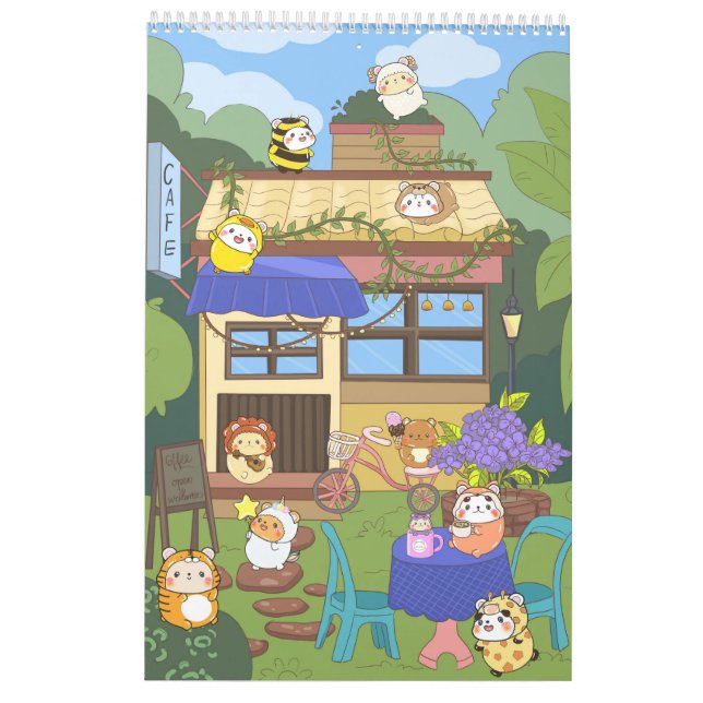 Calendriers mignons (Dos)