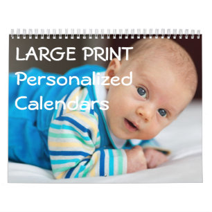 Calendriers personnalisés à grande impression