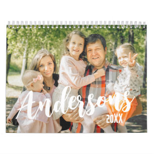 Calendriers photos de famille de hanche, Personnal