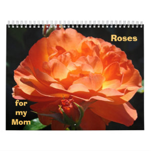 Calendriers roses personnalisées pour ma mère Jard
