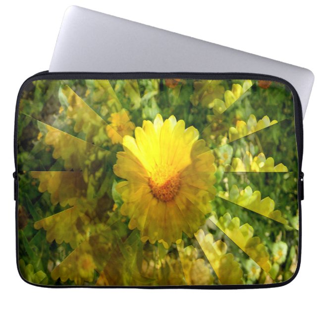 Calendula Liebe...... Laptopschutzhülle (Vorderseite)