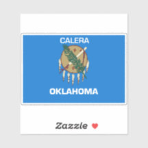 Calera Oklahoma Flag