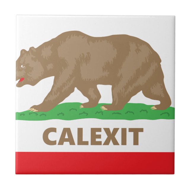 Calexit Fliese (Vorderseite)