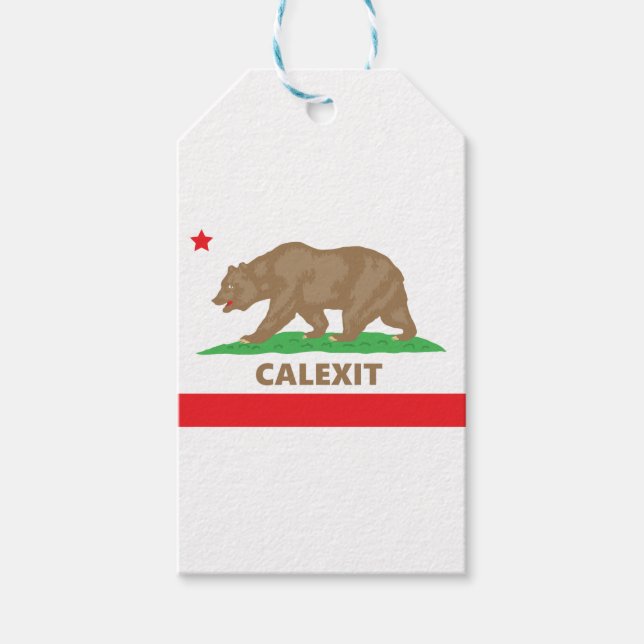 Calexit Geschenkanhänger (Vorderseite)