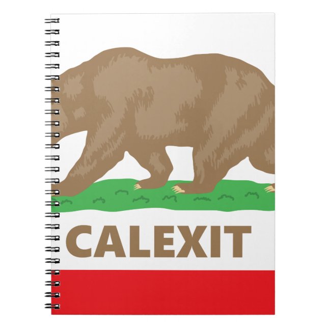 Calexit Notizblock (Vorderseite)