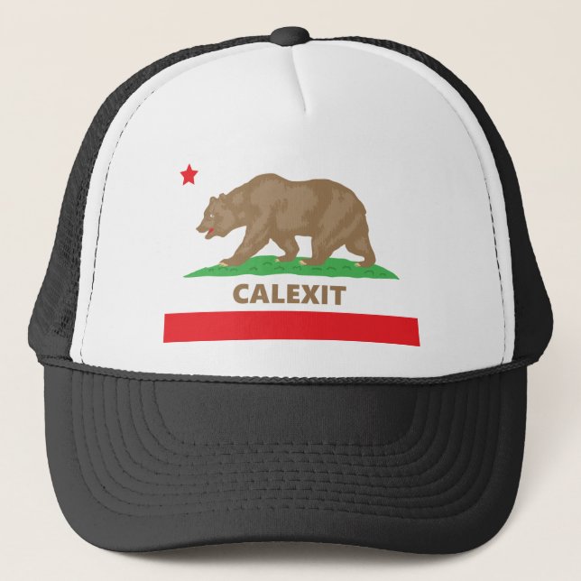 Calexit Truckerkappe (Vorderseite)